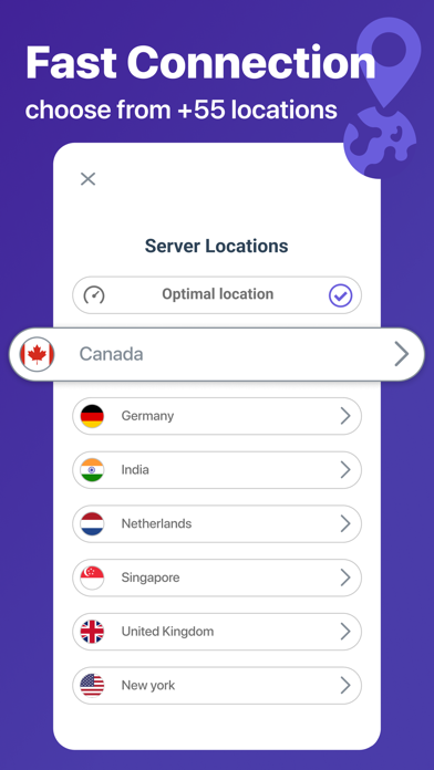 PrimeVPN - Fast & Secure VPNのおすすめ画像3