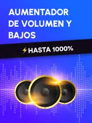 amplificador de volumen - bass ipad capturas de pantalla 1