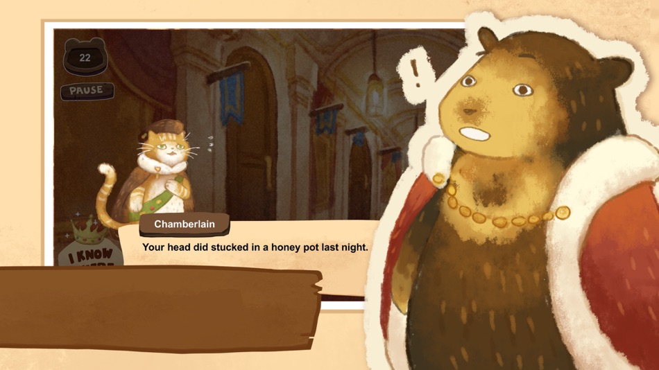 #5. Where Is My Crown? (iOS) بواسطة: Niji Games