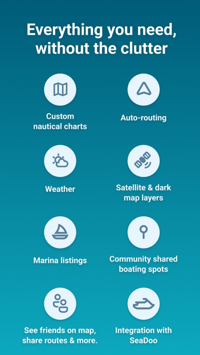 Wavve Boating: Marine Boat GPS Screenshot