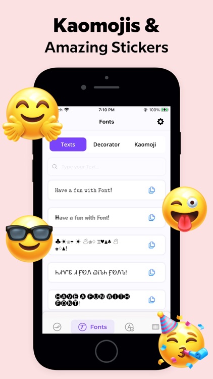 Fonts +Keyboard Font & Emojis screenshot-4