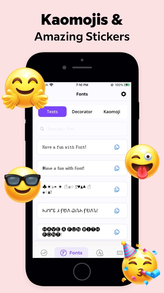 #5. Fonts +Keyboard Font & Emojis (iOS) 由: Protools LLP