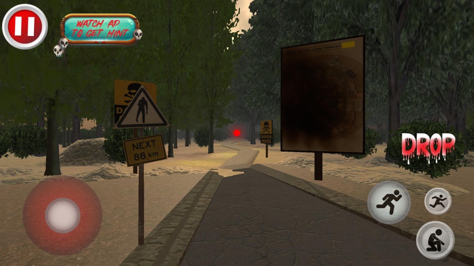 #7. Scary Horror Clown Evil Games (iOS) Podle: Abdullah Bin Tariq