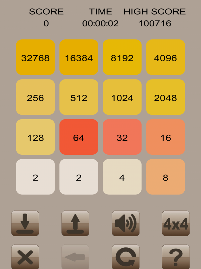 2048 Save-Load Extended