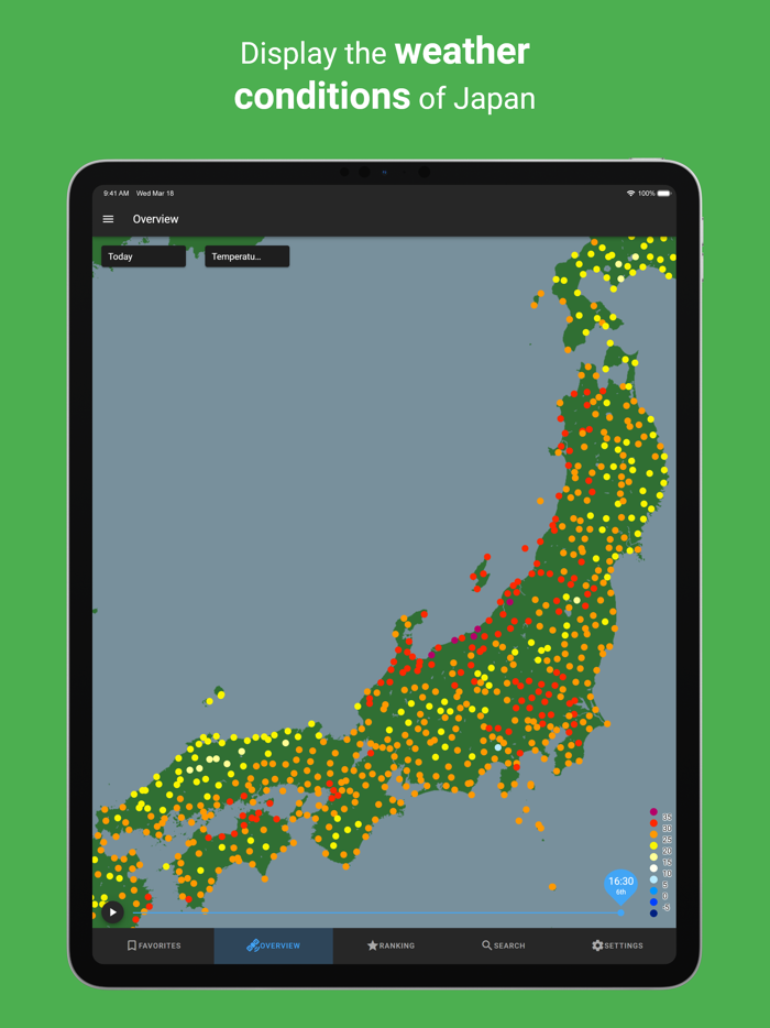 Weather Observations JAPAN