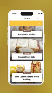 banana bread recipe. iphone screenshot 4