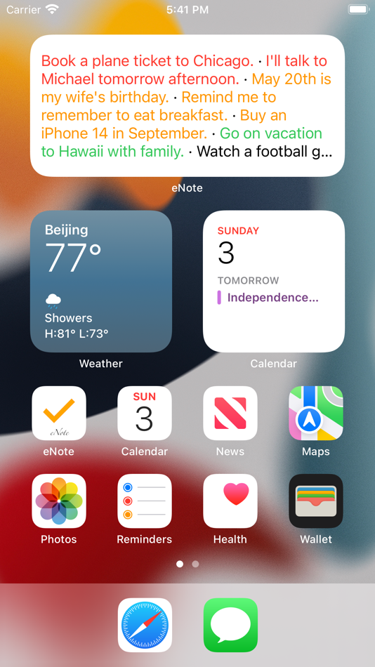 #2. eNote - To Do List Blink Memo (iOS) di: 庆猛 邓