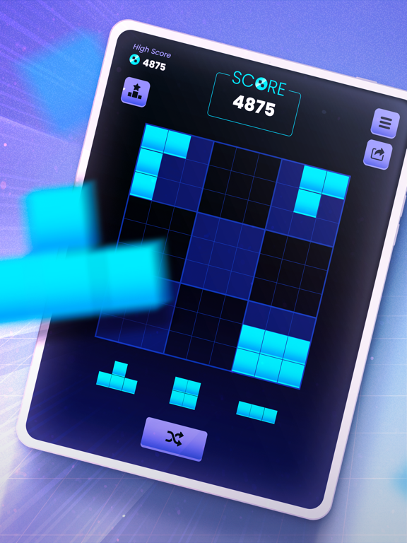 Sudoku Blocks iPad screenshot 1 - Games app