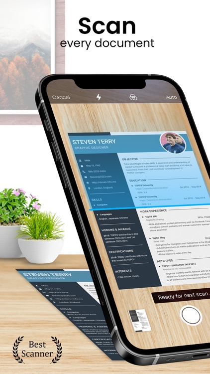 Scanner App Pro: Pdf Documents screenshot-0