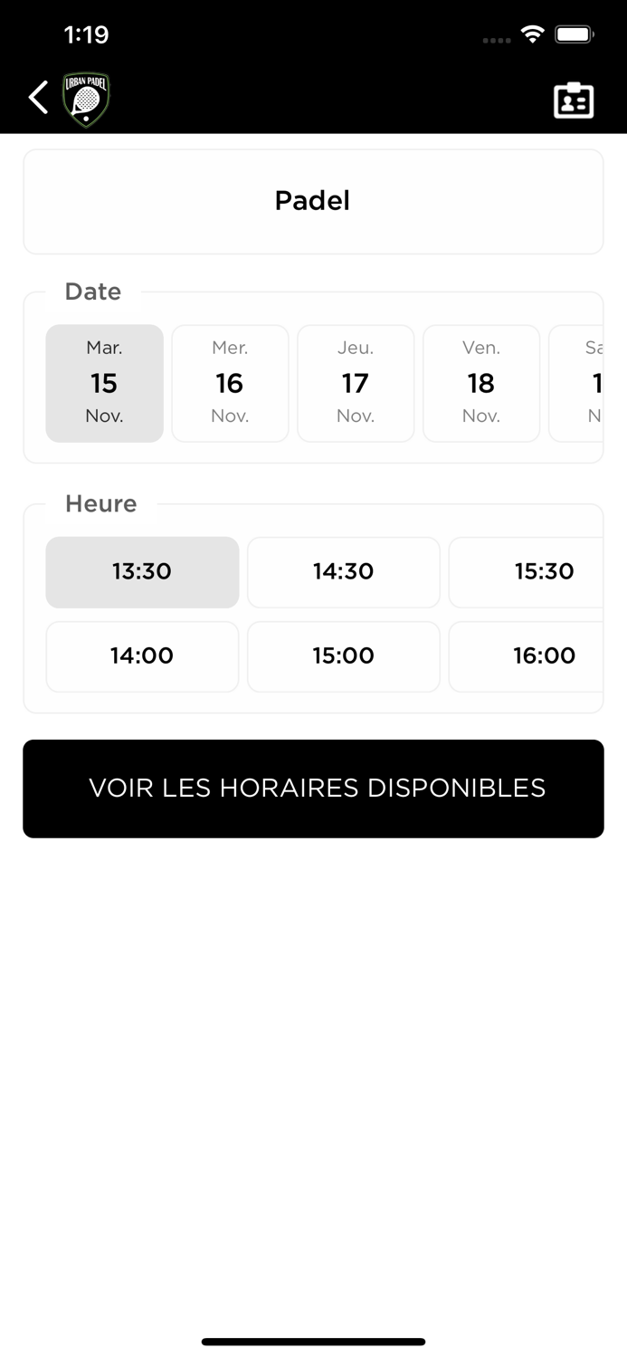 Urban Padel Lausanne