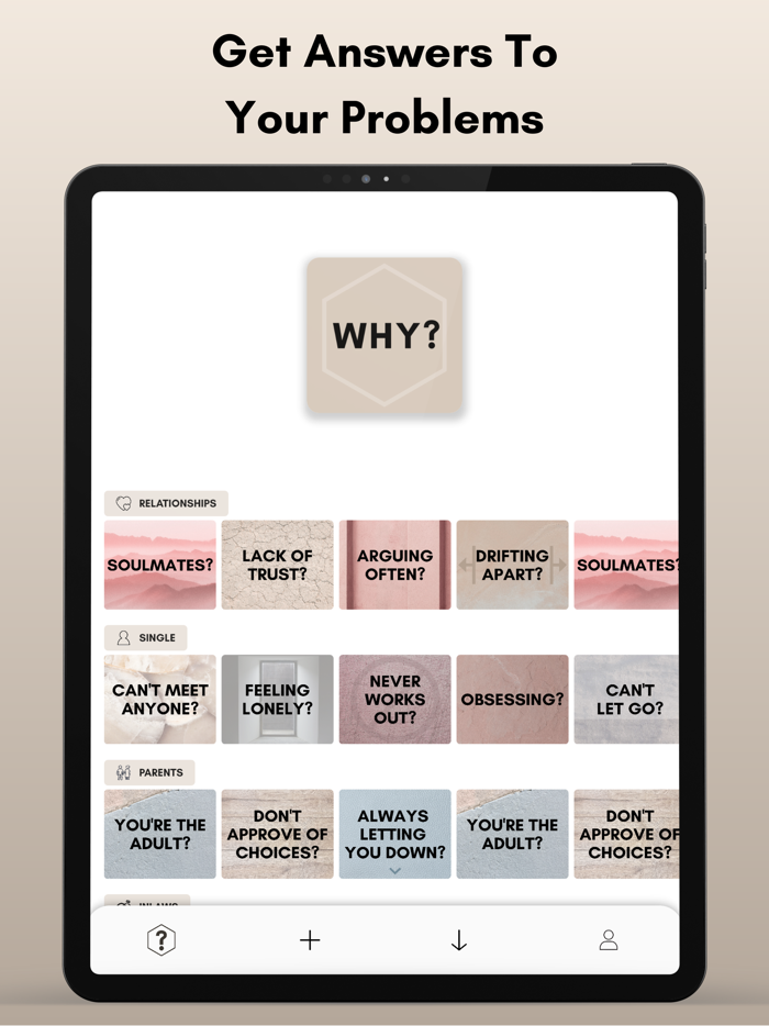 the WHY app