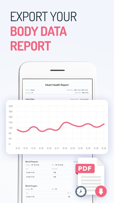 HeartFit - Heart Rate Monitor Screenshot