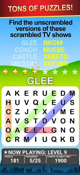 Game screenshot Word Search World Hollywood apk