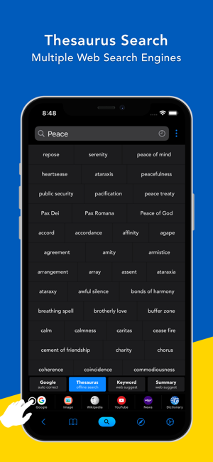 ‎Word Watch - Скриншот словаря на запястье