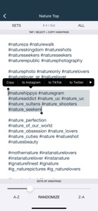 Hashtags - Hashtag Manager screenshot #2 for iPhone