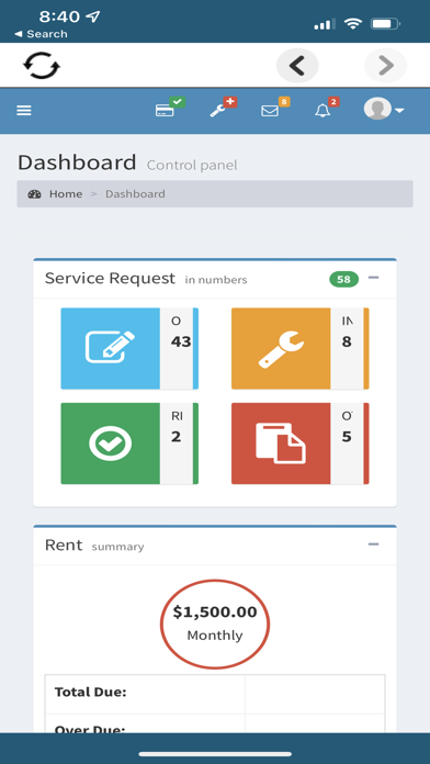 Mi Property Portal Screenshot