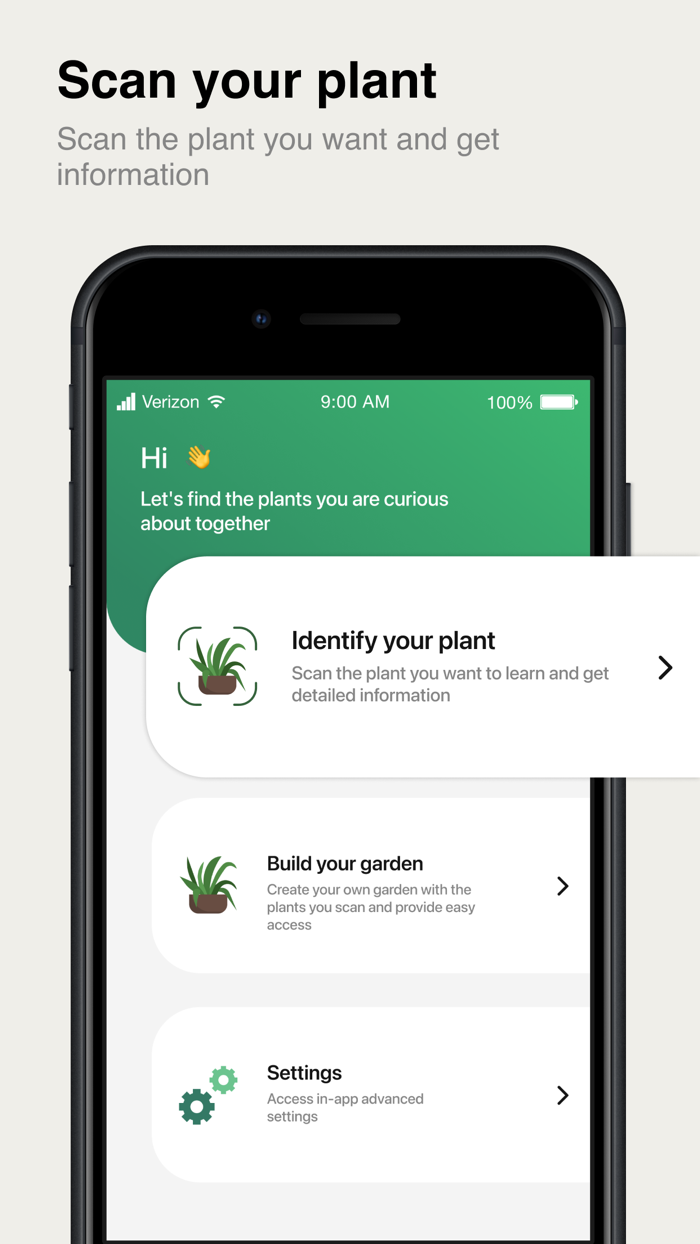 Plant Hub Identifier and Care