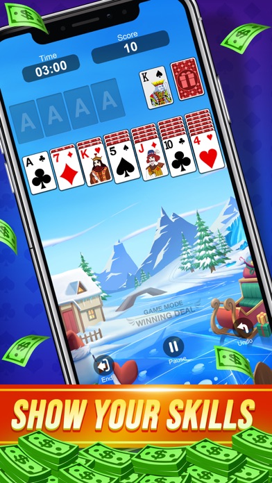 Solitaire Club: Win Real Cash Screenshot
