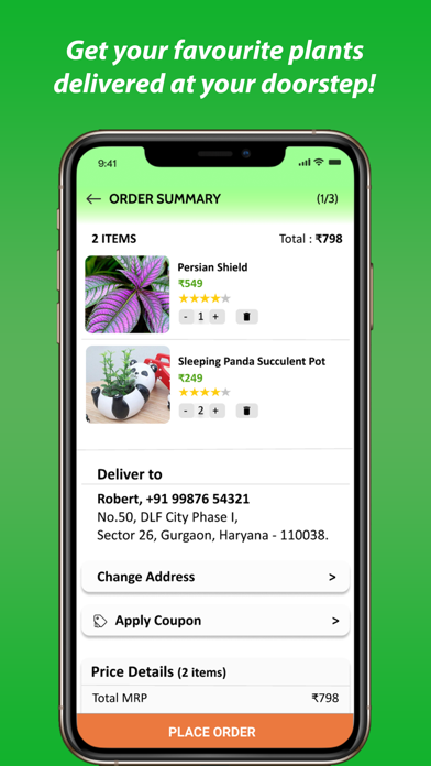 Oxygreens - Buy Plants Online Screenshot