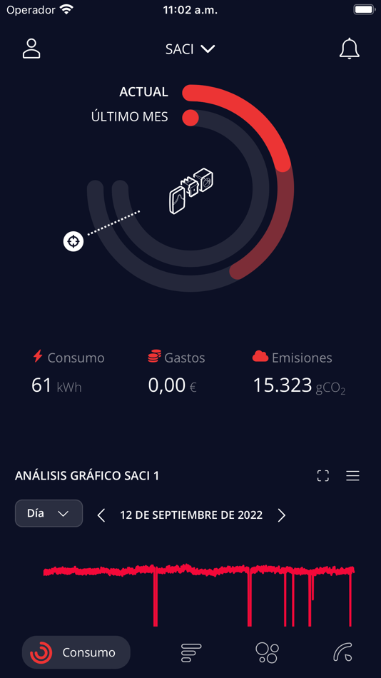 #1. SaciEnergy (iOS) 由: S.A. DE CONSTRUCCIONES INDUSTRIALES