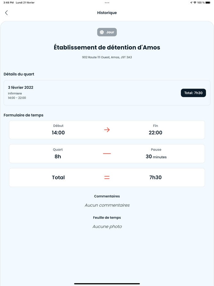 Placement Premier Soin