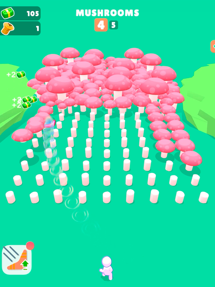 Boomerang Throw Cutting