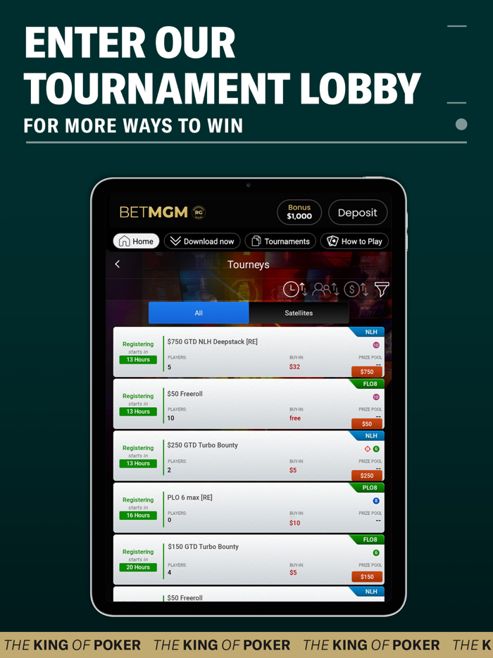 BetMGM Poker - Pennsylvania