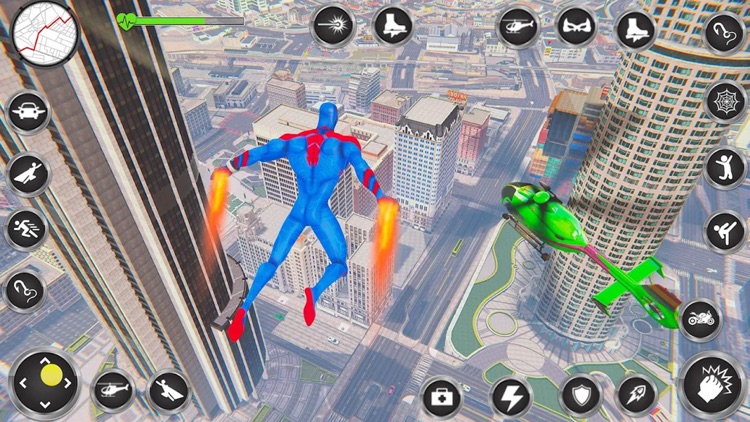 Spider Rope Hero Man Games