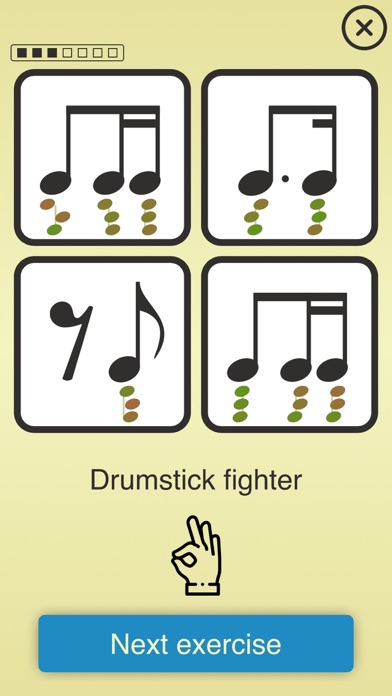 Rhythm Pro: tempo trainer. Screenshot