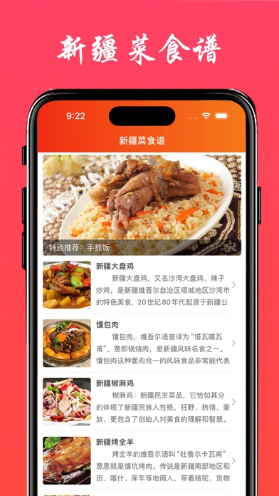 新疆菜食谱-中华美食系列之新疆菜做法大全 Screenshot