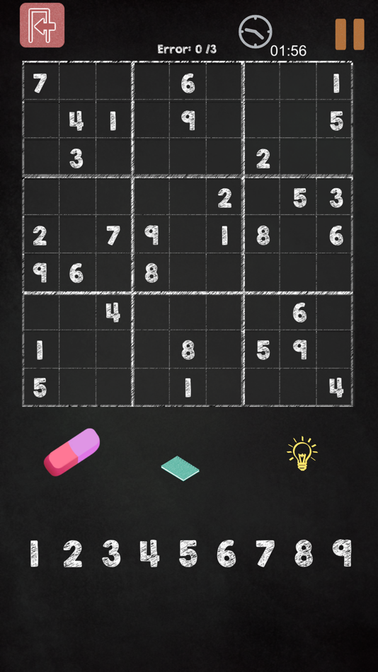 #4. Classic Sudoku Puzzle Cotyora (iOS) By: Necati Semih Ozer