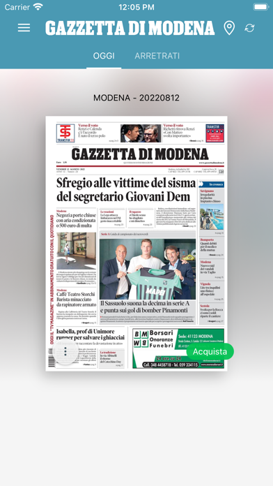 La Gazzetta di Modena Screenshot