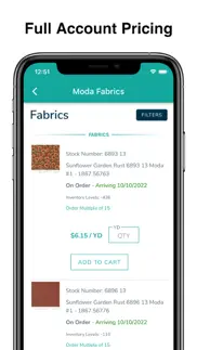 moda fabrics iphone screenshot 2