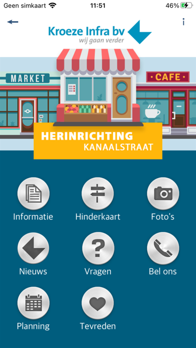 Herinrichting Kanaalstraat Screenshot