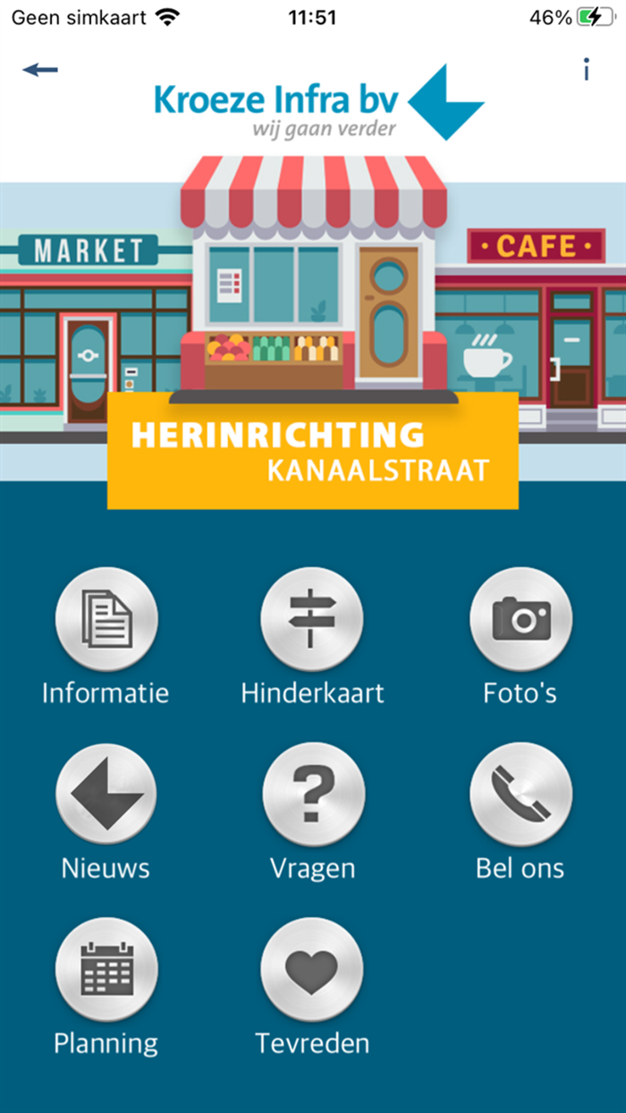 Herinrichting Kanaalstraat