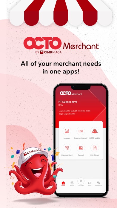 OCTO Merchant Screenshot