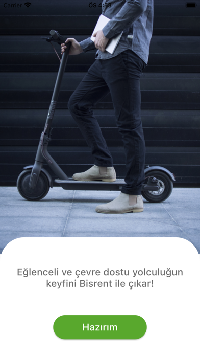 bisrent scooter Screenshot