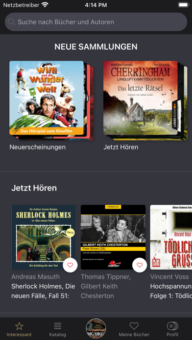 Audiobooks in German Screenshot