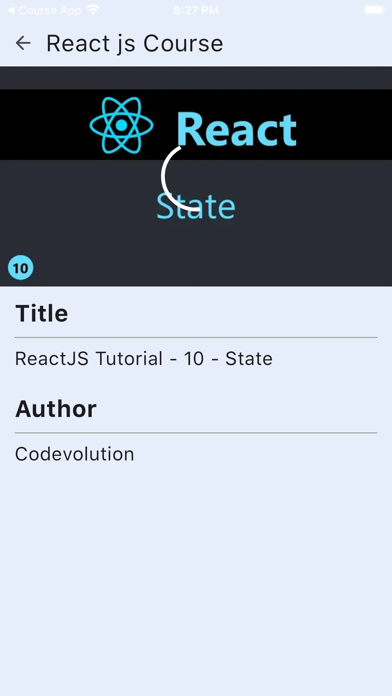Dev Course Screenshot