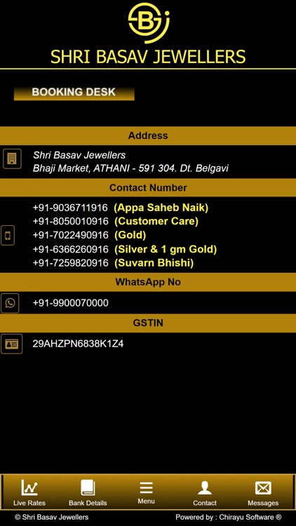 Shri Bavas Jewellers