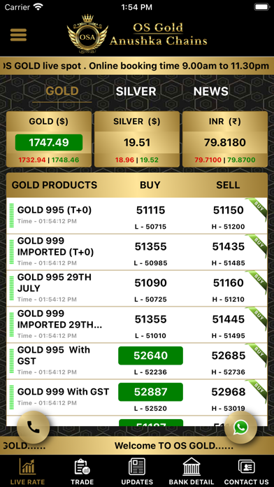 OS Gold Screenshot
