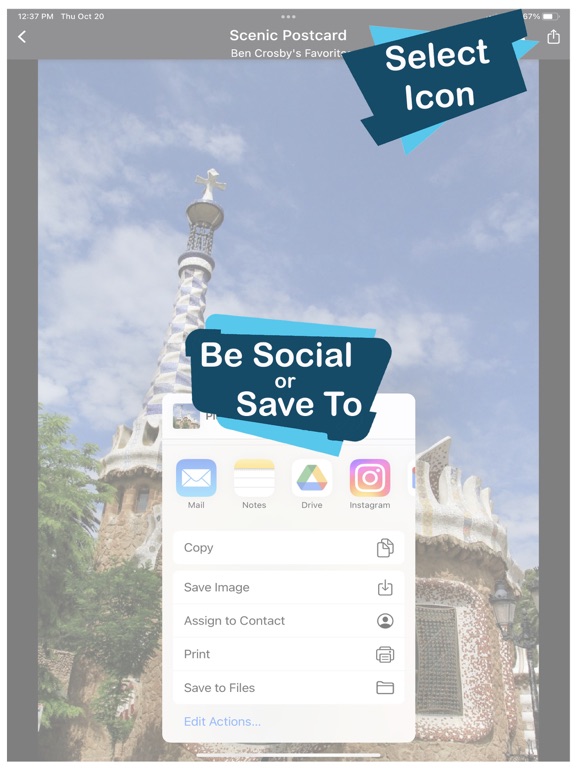 PhotoNodes iPad screenshot 5 - Photo & Video app