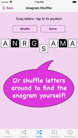 Game screenshot The Crossword & Anagram Solver hack