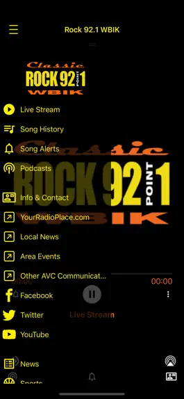 Game screenshot WBIK Classic Rock 92.1 apk