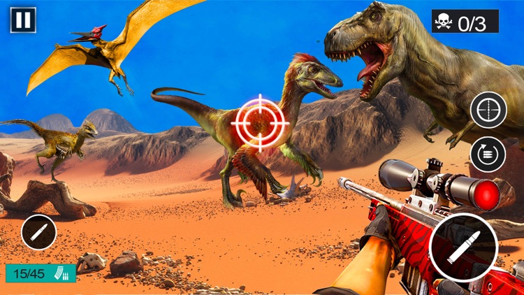 Wild Dino Hunting Games screenshot-5