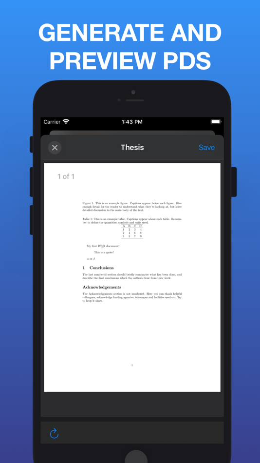 #3. LaTeX Editor Tex Pro (iOS) 由: Teleprompter LLC