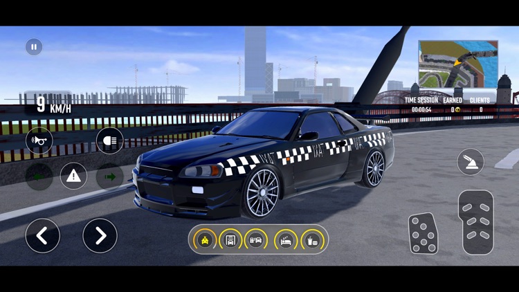 Taxi Car Drive & Parking Sim + screenshot-4