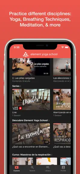 Game screenshot Element Yoga School hack