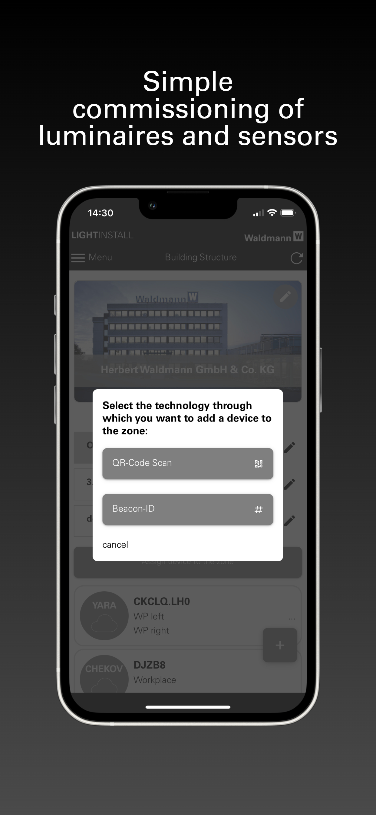 Waldmann LIGHT INSTALL screenshot 3