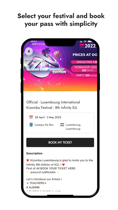 FullPass: Best Dance Festivals Screenshot